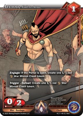 Areson, Call to Arms