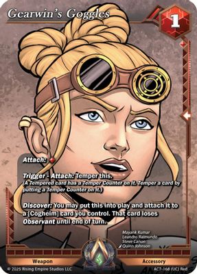 Gearwin's Goggles