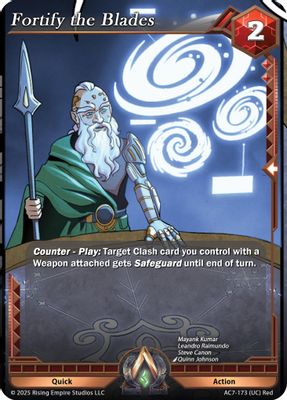 Fortify the Blades