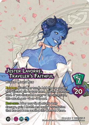 Jester Lavorre, Traveler's Faithful (Wedding Promo)