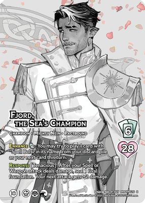 Fjord, the Sea's Champion (Embossed Wedding Promo)
