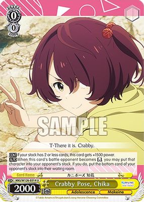 Crabby Pose, Chika