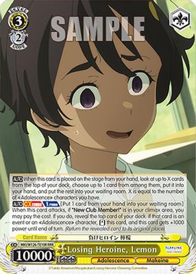 Losing Heroine, Lemon (RRR)