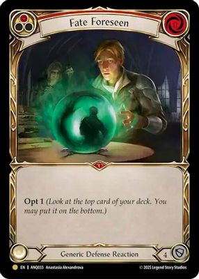 Fate Foreseen (Red) (ANQ033)