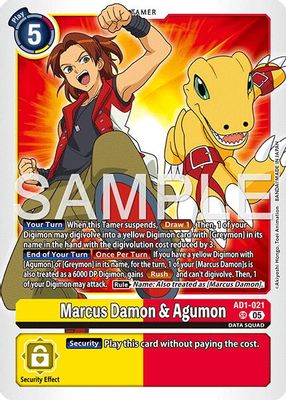 Marcus Damon & Agumon