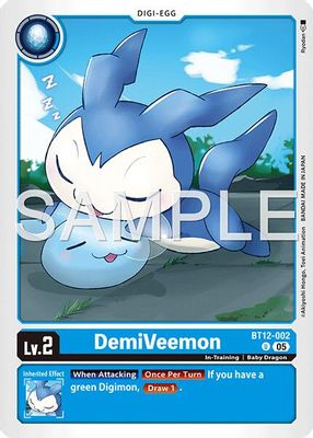 DemiVeemon - BT12-002 (Reprint)