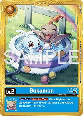 Bukamon (Gold Border)