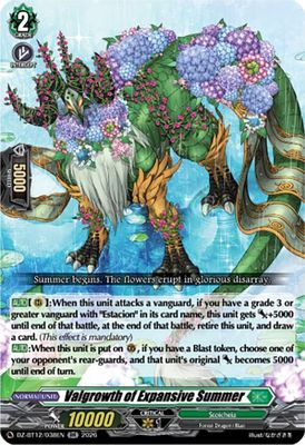 Valgrowth of Expansive Summer