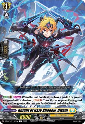 Knight of Hazy Shadow, Oweni