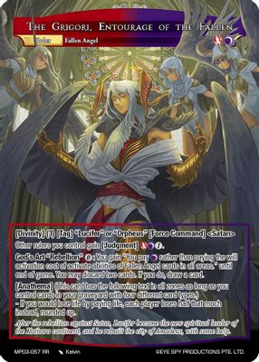 The Grigori Entourage of the Fallen