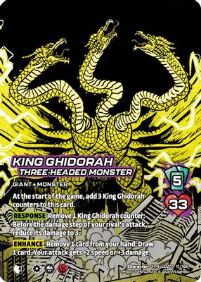 King Ghidorah, Three-Headed Monster