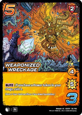 Weaponized Wreckage