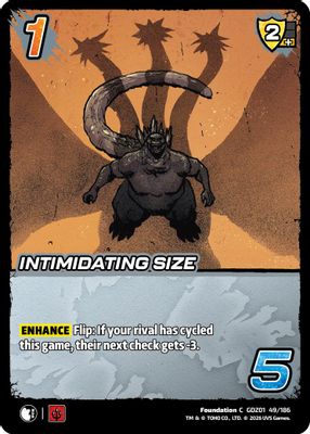 Intimidating Size