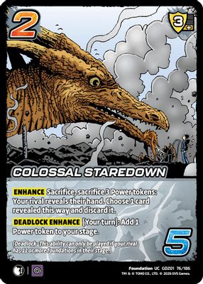 Colossal Staredown