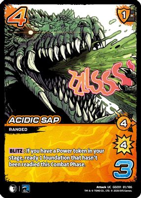 Acidic Sap