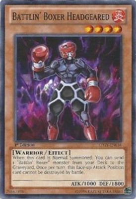 Battlin' Boxer Headgeared