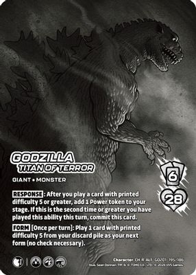 Godzilla, Titan of Terror (Alternate Art)