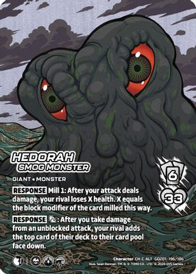 Hedorah, Smog Monster (Alternate Art)