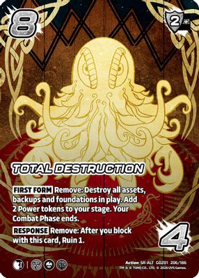 Total Destruction (Alternate Art)