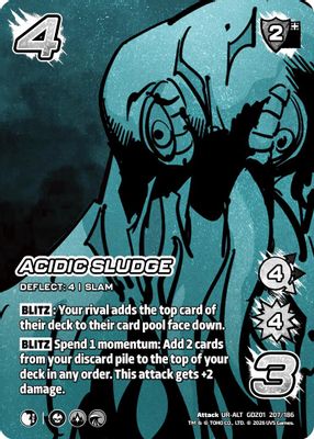 Acidic Sludge (Alternate Art)