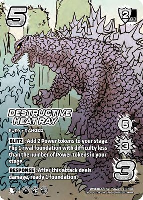 Destructive Heat Ray (Alternate Art)