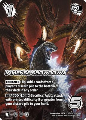 Immense Showdown (Alternate Art)