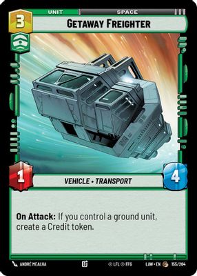 Getaway Freighter