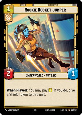 Rookie Rocket-jumper