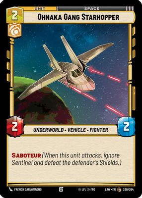 Ohnaka Gang Starhopper