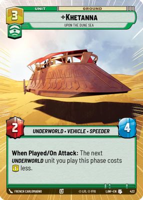 Khetanna - Upon the Dune Sea (Hyperspace)