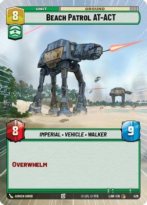 Beach Patrol AT-ACT (Hyperspace)