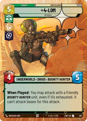 4-LOM - Devious (Hyperspace Foil)
