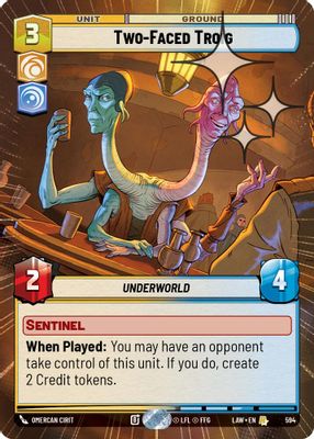 Two-Faced Troig (Hyperspace Foil)