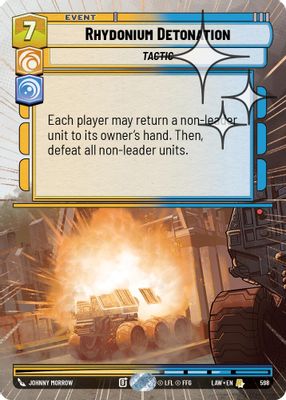 Rhydonium Detonation (Hyperspace Foil)