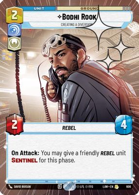 Bodhi Rook - Creating a Diversion (Hyperspace Foil)