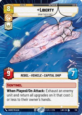 Liberty - Draw Their Fire! (Hyperspace Foil)