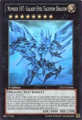 Number 107: Galaxy-Eyes Tachyon Dragon (Ghost Rare)