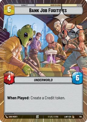 Bank Job Fugitives (Hyperspace Foil)