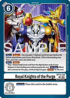 Royal Knights of the Purge (Reprint)