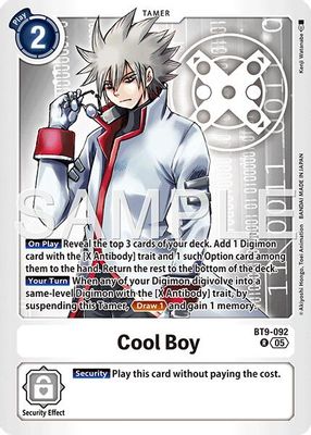 Cool Boy - BT9-092 (Reprint)