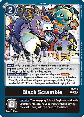 Black Scramble (Reprint)