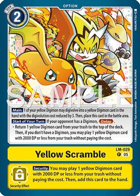 Yellow Scramble (Reprint)