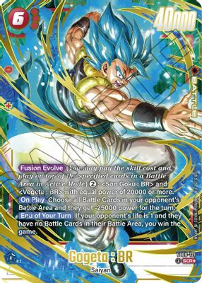 Gogeta : BR - FB09-121 (Alternate Art)