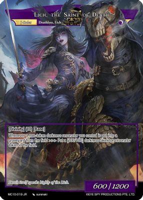 Lich // Lich, the Saint of Death