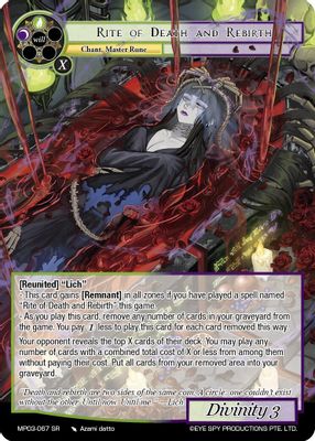 Rite of Death and Rebirth