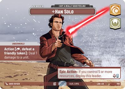 Han Solo - I Got a Really Good Feeling (Showcase)