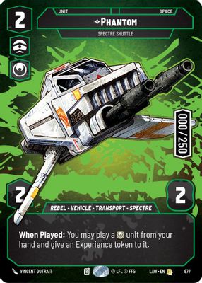 Phantom - Spectre Shuttle (Serialized)