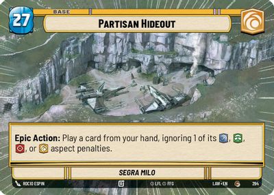 Partisan Hideout // Credit (Hyperspace)