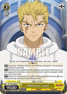 Whiteout, Laxus