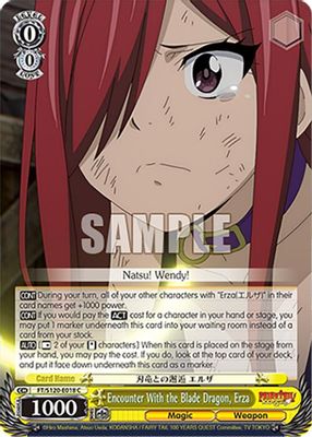 Encounter With the Blade Dragon, Erza